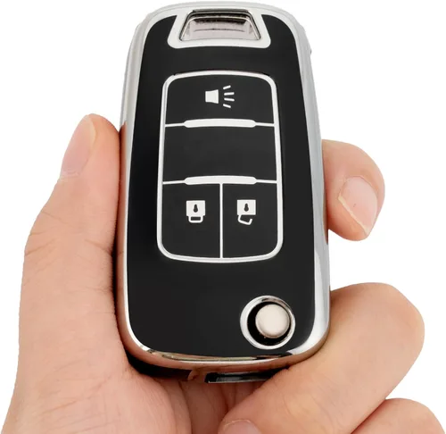 Miniatura 3 de Funda para llavero Chevy Sonic con llavero, funda de TPU suave para llave de automóvil para Chevy Equinox Spark Trax Buick Encore GMC Terrain