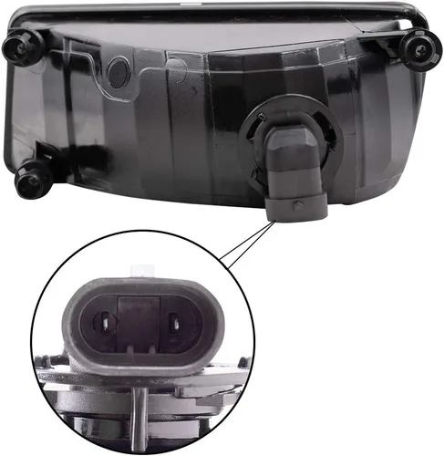 Miniatura 4 de Brock - Luces antiniebla de repuesto para conductor y pasajero, lente rectangular transparente compatible con 06-10 Explorer y 08-10 Explorer