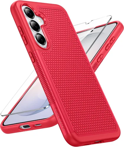 Miniatura 153 de FNTCASE Funda para teléfono Galaxy A14-5G: protección contra caídas de grado militar Samsung A14 5G, probada contra caídas de 14 pies, protector