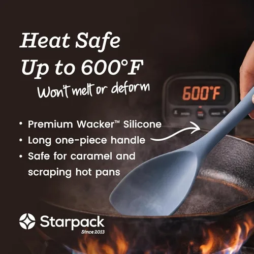 Miniatura 4 de Starpack 'Like a Boss' XL - Juego de utensilios de cocina de silicona prémium (6 piezas) de 13 pulgadas, utensilios de cocina resistentes al calor