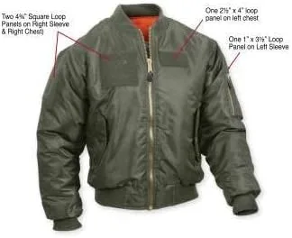 Miniatura 4 de Rothco MA-1 Flight Jacket with Patches