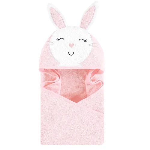 Miniatura 105 de Hudson Baby Toalla unisex de algodón con capucha con cara de animal para bebé, abeja amarilla, talla única Amarillo Bee