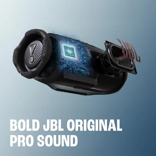 Miniatura 2 de JBL Charge 6 (Azul) + Paquete con funda protectora de carcasa dura divvi! (Negro)