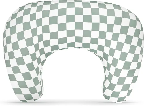 Miniatura 10 de DILIMI Funda de almohada de lactancia, funda de lactancia suave y elástica para almohada de lactancia materna, extraíble para bebés niños y niñas