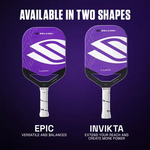 Miniatura 9 de Selkirk LUXX Sport Pickleball Paddle, paleta de fibra de carbono con núcleo de polipropileno X7 diseñada para un control inigualable y potencia
