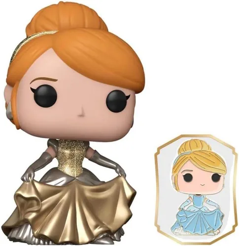 Miniatura 3 de POP! Ultimate Princess Collection - Figura de vinilo de Cenicienta POP & Pin - Compra exclusiva