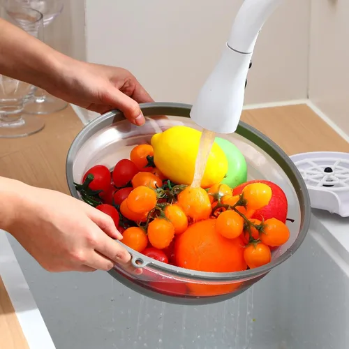 Miniatura 7 de Hoolerry Paquete de 4 cubiertas de silicona para salpicaduras de microondas para alimentos, juego de utensilios de cocina, cubierta para microondas