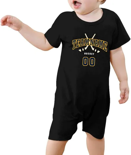 Miniatura 6 de BABYWEN Ropa de bebé, traje de hockey personalizado, camiseta de bebé para recién nacido, regalos para niños y niñas