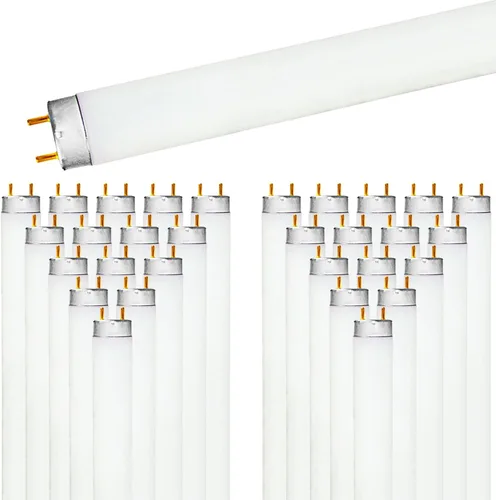 Miniatura 6 de LUXRITE F17T8/835 - Bombilla fluorescente T8 de 17 W y 24 pulgadas, 3500 K blanco natural, 1350 lúmenes, base bi-pin mediana G13, LR20751, paquete