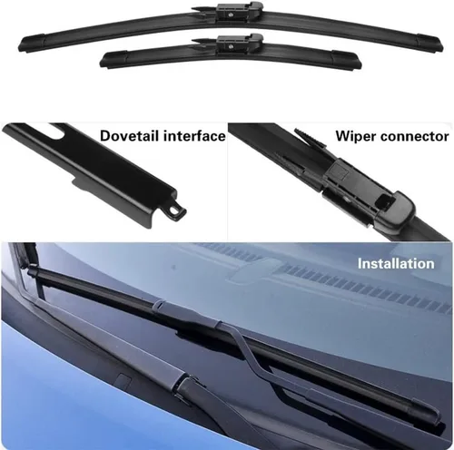 Miniatura 3 de Juego de limpiaparabrisas compatible con BMW X1 E84 limpiaparabrisas delantero y trasero, limpiaparabrisas limpiaparabrisas 2009 2010 2011 2012 2013