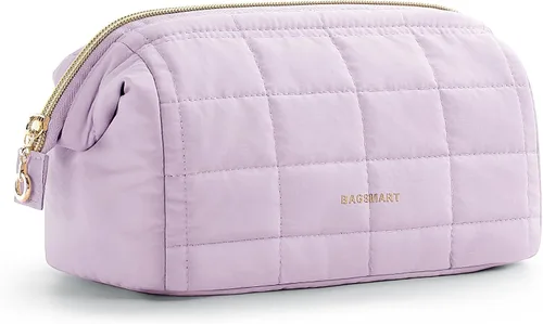Miniatura 32 de Bagsmart - Estuche de Maquillaje para Viaje, Neceser de Artículos de Aseo Personal, Bolsa de maquillaje