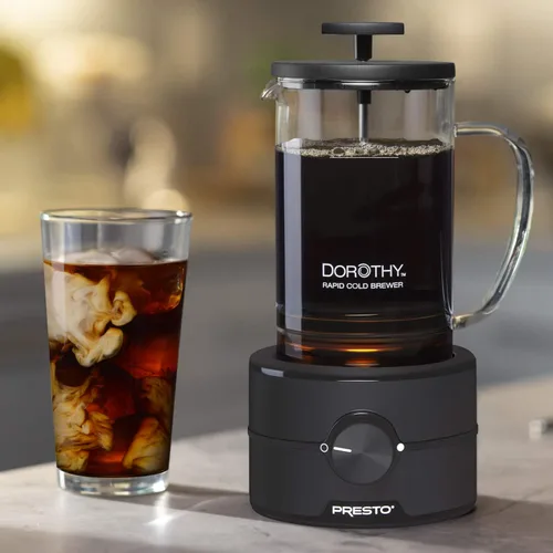 Miniatura 6 de Presto 02937 Dorothy™ Electric Rapid Cold Brewer - Preparación en frío en casa en 15 minutos - No más esperas de 12 a 24 horas.