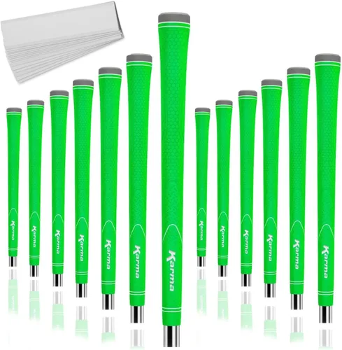 Miniatura 11 de Karma Neion II - Juego de agarres de golf de repuesto, de goma antideslizante de colores vibrantes para hombres y mujeres, elige individual, 9, 13