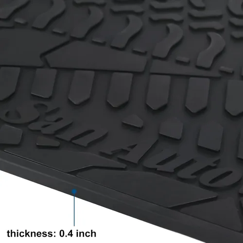 Miniatura 7 de Alfombrillas de coche personalizadas para Jeep Grand Cherokee L 7 plazas 2021 2022 2023 2024 2025 Juego de forros de piso de goma para todo clima