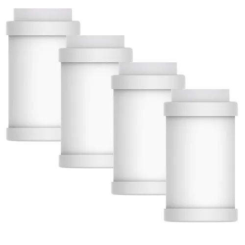 Miniatura 11 de Filtro de agua multifuncional de cocina y baño de 4 modos para grifo de fregadero con 2 filtros de repuesto, 99.9% de eliminación de cloro, A-gris