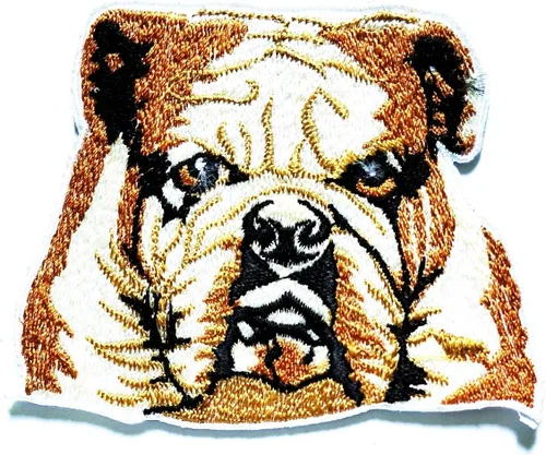 Miniatura 8 de Nipitshop - Parches de perro de pelo largo Shih Tzu con lazo rojo de dibujos animados de animales, parches para planchar con bordado de dibujos Dog9