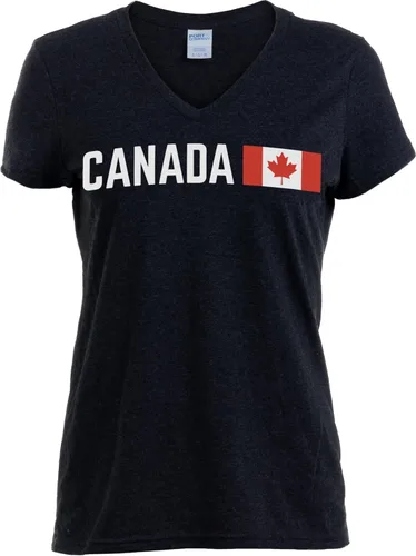 Miniatura 74 de Nations of the World - Camiseta con cuello en V para mujer