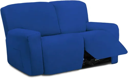 Miniatura 28 de Easy-Going - Funda elástica de microfibra para sofá reclinable seccional, suave vellón ajustable a tu sofá de 2 cuerpos, lavable, protege tus