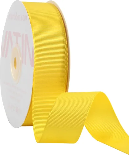 Miniatura 13 de Vatin - Rollo de cinta de grogrén, rollos de 25-50 yardas, perfecto para decoración de bodas, coronas, baby showers, envolturas de paquete de regalo