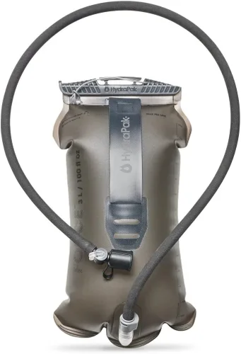 Hydrapak Force - Depósito de agua ultra duradero para mochilas de hidratación, 2L o 3L, tubo aislado, seguro y confiable