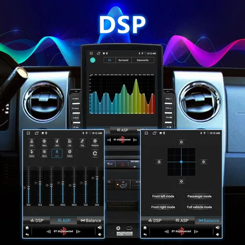 Miniatura 7 de Reemplazo estéreo de radio de coche Android 13 compatible con Ford F150 2009 2010 2011 2012 actualización manual de CA, CarPlay inalámbrico