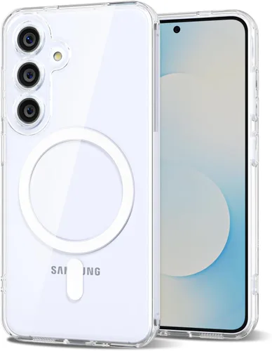 Miniatura 134 de Svanove para Samsung Galaxy S22 Funda de teléfono de silicona magnética, compatible con Magsafe, linda para mujeres, brillante color brillante, gel