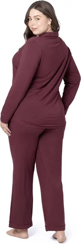Miniatura 3 de Kindred Bravely Clea Classic - Conjunto de pijama de manga larga para maternidad y lactancia