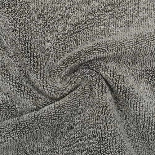 Miniatura 3 de POLYTE Toalla de limpieza de microfibra (16 x 24, paquete de 6, profesional, azul, camello, gris)