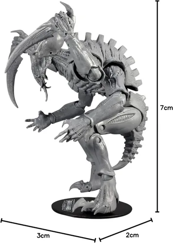 Miniatura 10 de McFarlane Toys Warhammer 40,000 Ymgarl Genestealer - Figura de acción de 7 pulgadas con accesorio