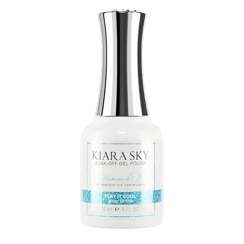 Miniatura 21 de KIARA SKY Esmalte de gel DiamondFX Reflective Glitter Soak Off con efecto de polvo Sparkle Diamond 0.5 fl oz, Beets It (morado)
