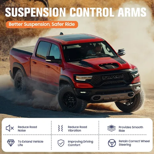 Miniatura 7 de Brazos de control superiores delanteros aptos para Toyota Tundra 2000-2006, para Sequoia 2001-2007, brazos de control ajustables de suspensión