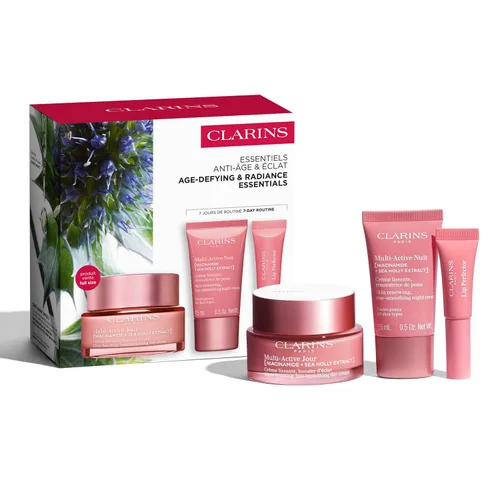 Miniatura 14 de Clarins Hidratante de día multiactivo con niacinamida Suaviza las líneas finas Aprieta visiblemente los poros Tono y textura uniformes