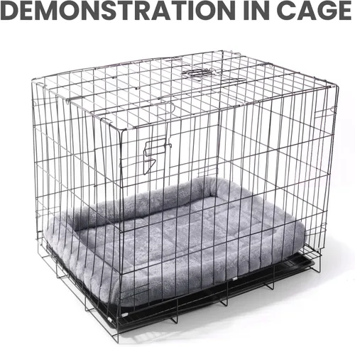 Miniatura 5 de Patas Lague Cama Bolster para Perros Extra Pequeños 16''x12'', Cama Sofá de Espuma Suave y Cálida para Mascotas, Alfombrilla para Jaula de Mascotas