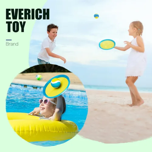 Miniatura 6 de Juego de pelota para lanzar y atrapar mejorado, juegos al aire libre para niños, rellenos de calcetines para juegos familiares, juguetes de playa