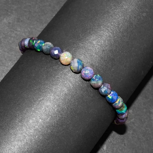 Miniatura 9 de Multi Gemstone Dainty Choker Bracelet