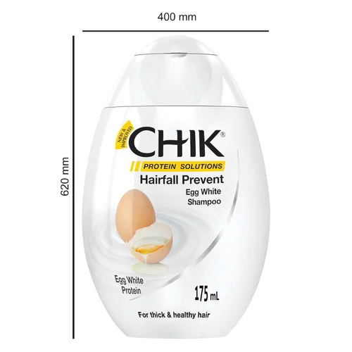 Miniatura 4 de Chik Protein Solutions - Hairfall Prevent Egg White Shampoo - 5.9 fl oz para cabello grueso y saludable.