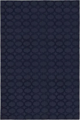 Miniatura 340 de Garland Rug Sparta - Alfombra antideslizante de polipropileno de 2 pies x 12 pies, color negro, ideal para salas de estar y pasillos, elegante