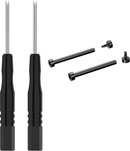 Miniatura 3 de hengkang Compatible con Amazfit T-Rex 2 accesorio de tornillo para reloj inteligente, 2 tornillos de repuesto de acero inoxidable con 2