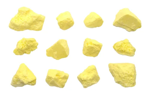 Miniatura 6 de EISCO Azufre crudo, muestra de mineral - Aprox. 1 pulgada - Seleccionado por geólogos y procesado a mano - Ideal para aulas de ciencia
