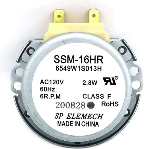 [6549W1S013H Motor OEM Mania] 6549W1S013H (=6549W1S013D) MDCK0601F Nuevo OEM producido para LG Microondas Turntable Motor pieza de repuesto
