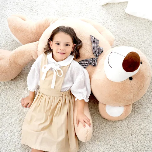 Miniatura 5 de Oso de peluche gigante, juguete de peluche grande, oso de peluche marrón clásico, regalo de cumpleaños de San Valentín para novia, niños y adultos