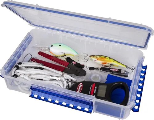 Flambeau Outdoor Tuff Tainer - Caja de almacenamiento de señuelos de pesca, aparejos y equipo, la caja de aparejos Ultimate Tuff Tainer incluye