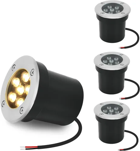 Miniatura 7 de Iluminación de paisaje de bajo voltaje, luz LED para pozo, 3 W, 12 V, 24 V, luz de paisaje al aire libre, impermeable, IP67, camino, entrada, Blanco