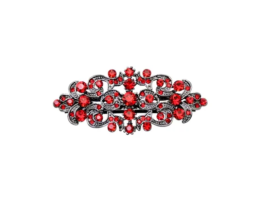 Miniatura 18 de Faship Precioso pasador floral de cristal AB Rhinestone