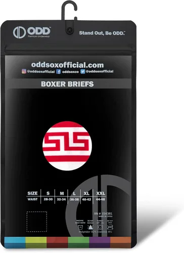 Miniatura 6 de Odd Sox Calzoncillos tipo bóxer divertidos para hombre, los mejores sabores de sopa de fideos ramen, estampado novedoso