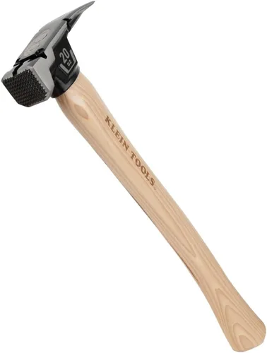 Miniatura 13 de Klein Tools 832-26 - Martillo de carpintero de 26 onzas con garra de lineal, mango de fibra de vidrio, resistente para postes de servicios públicos