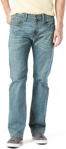 Levi Strauss Signature Gold Pantalones de mezclilla Flex de ajuste relajado para hombre
