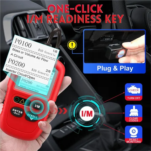 Miniatura 5 de Autel Autolink Al329 (Actualización de AL319) Lector de Códigos OBDII Escáner