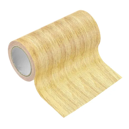 Miniatura 33 de PATIKIL Cinta de grano de madera de 2.2 pulgadas x 15 pies, cinta de reparación de textura de madera autoadhesiva con efecto de madera realista