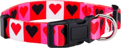 Miniatura 16 de Native Pup Collar de Perro con Bandera Americana - Rojo, Blanco y Azul - Collares Patrióticos para el 4 de Julio, EE.UU. - Ajustable para Perros